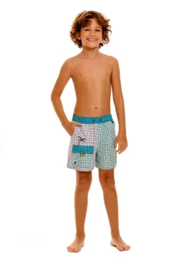 Alan Kids' Swim Trunks
