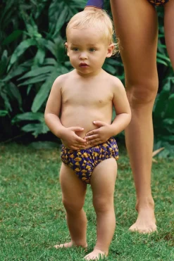 Ella Navy Baby Bloomer