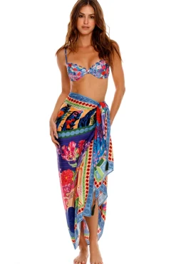 Marine Pareo Cover Up