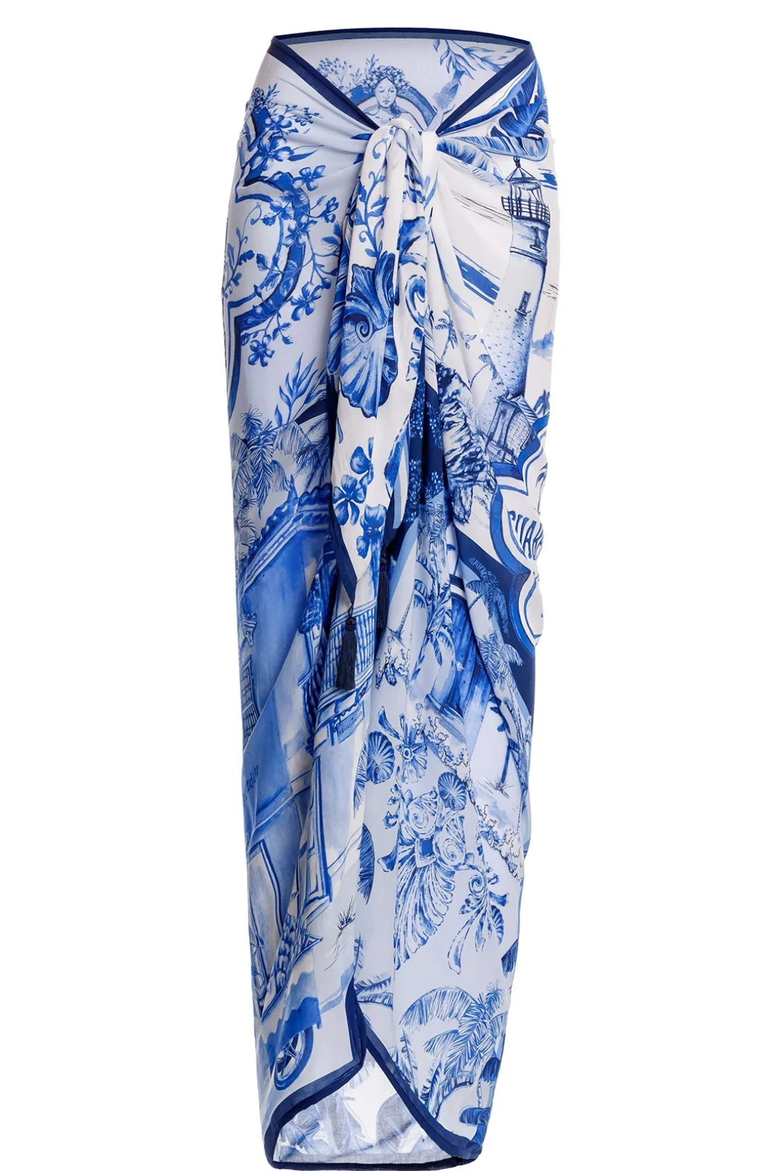 Marine Pareo Cover Up