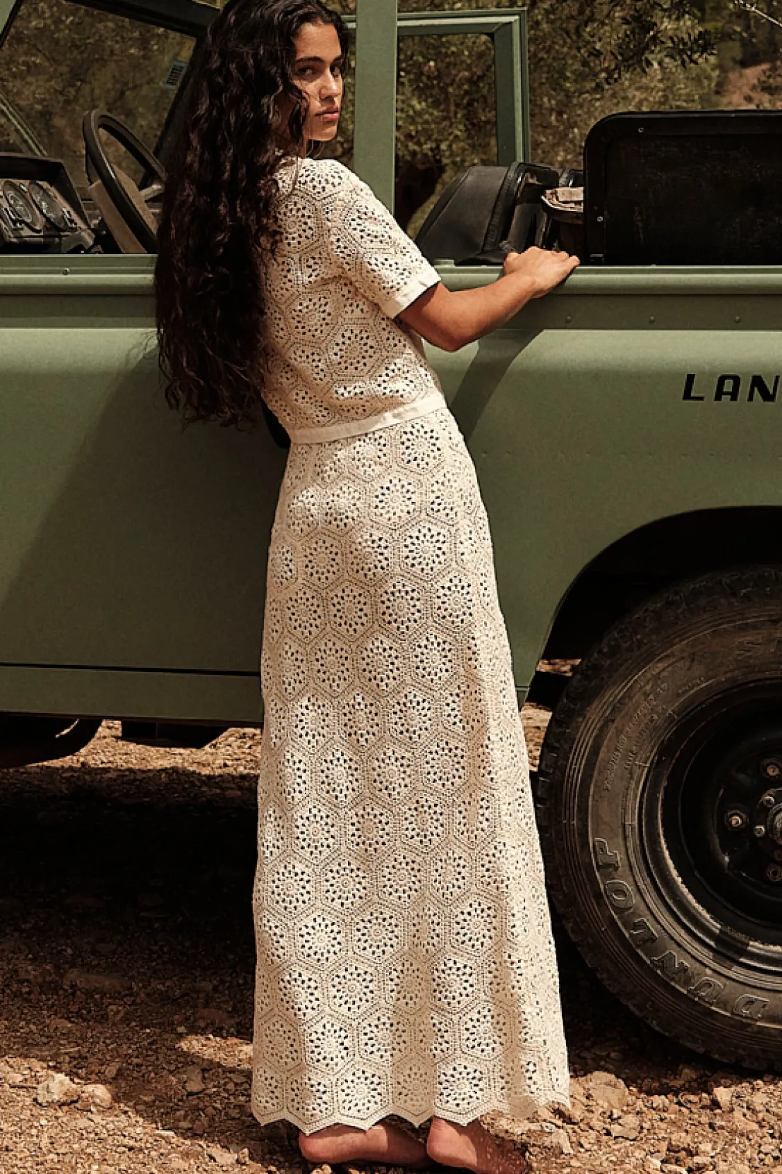 Tove Crochet Skirt